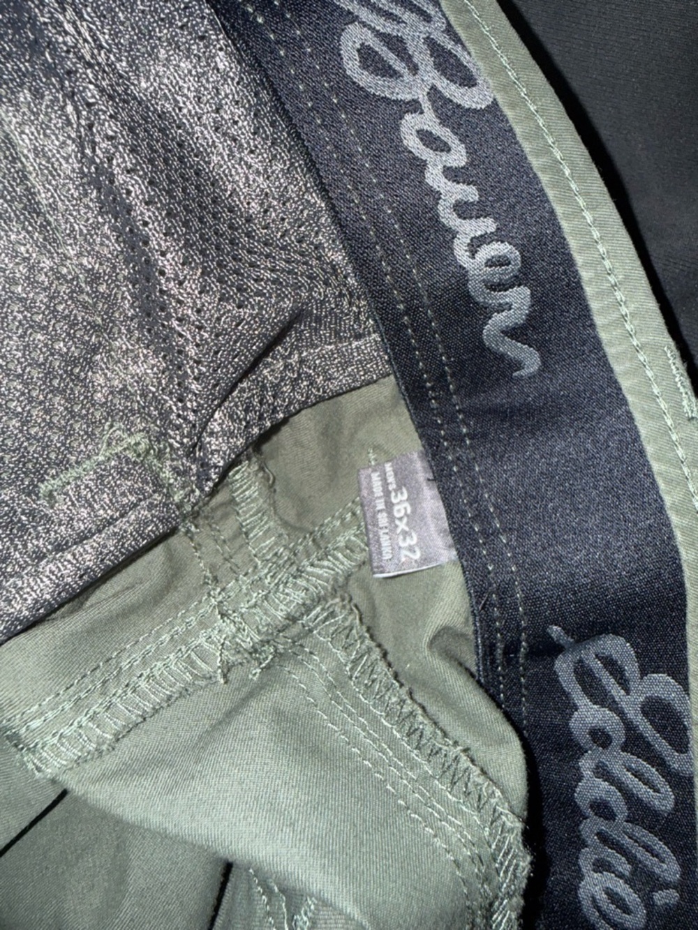 Eddie Bauer Gray Utility Pants 36x32 - Picture 2 of 2